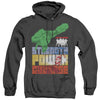 JLA - Heroic Qualities Adult Heather Hoodie