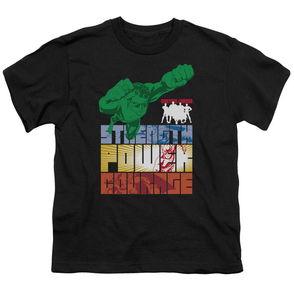 JLA - Heroic Qualities Youth Short Sleeve