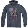 JLA - Protectors Adult Heather Hoodie