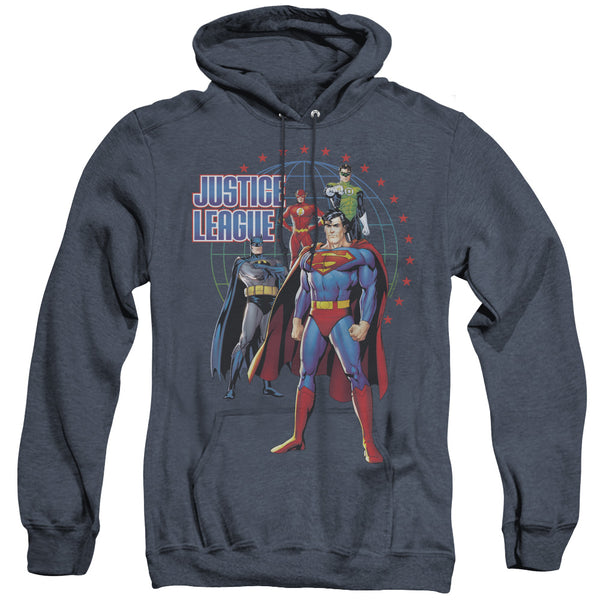 JLA - Protectors Adult Heather Hoodie