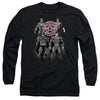 JLA - Shades Of Gray Adult Long Sleeve