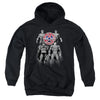 JLA - Shades Of Gray Youth Hooded Sweatshirt