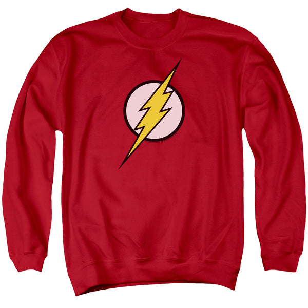 JLA - Flash Logo Adult Crewneck Sweatshirt