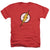 JLA - Flash Logo Adult Regular Fit Heather Short Sleeve