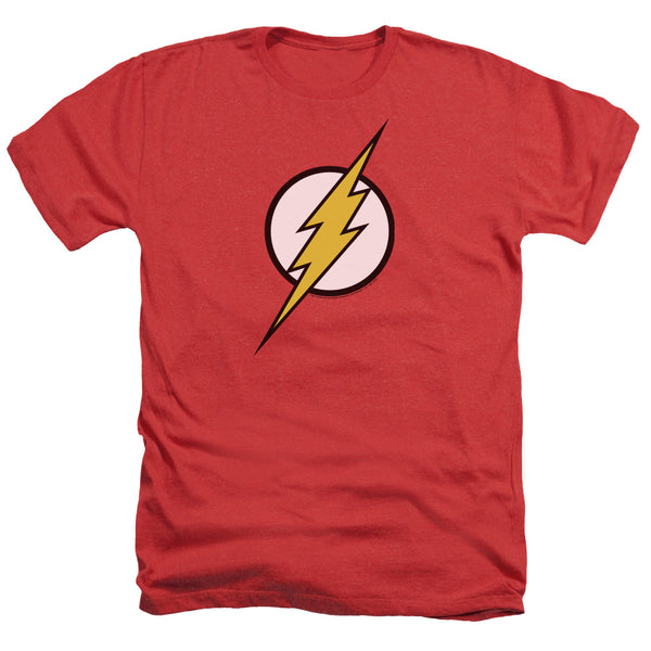 JLA - Flash Logo Adult Regular Fit Heather Short Sleeve