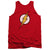 JLA - Flash Logo Adult Tank Top