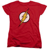 JLA - Flash Logo Women's Short Sleeve