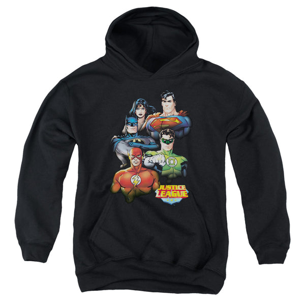JLA - Group Portrait Youth Hooded Sweatshirt