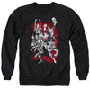 JLA - JLA Explosion Adult Crewneck Sweatshirt