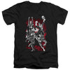 JLA - JLA Explosion Adult Slim Fit V Neck Cotton