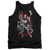 JLA - JLA Explosion Adult Tank Top