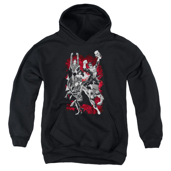 JLA - JLA Explosion Youth Hooded Sweatshirt