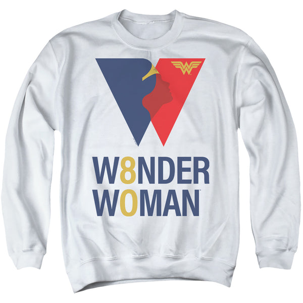 Wonder Woman - Ww 80Th Logo Adult Crewneck Sweatshirt