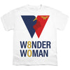 Wonder Woman - Ww 80Th Logo Youth Short Sleeve
