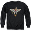 Wonder Woman - Ww 80Th Collage Logo Adult Crewneck Sweatshirt