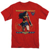 Wonder Woman - Ww 80Th Stance Adult Regular Fit Short Sleeve