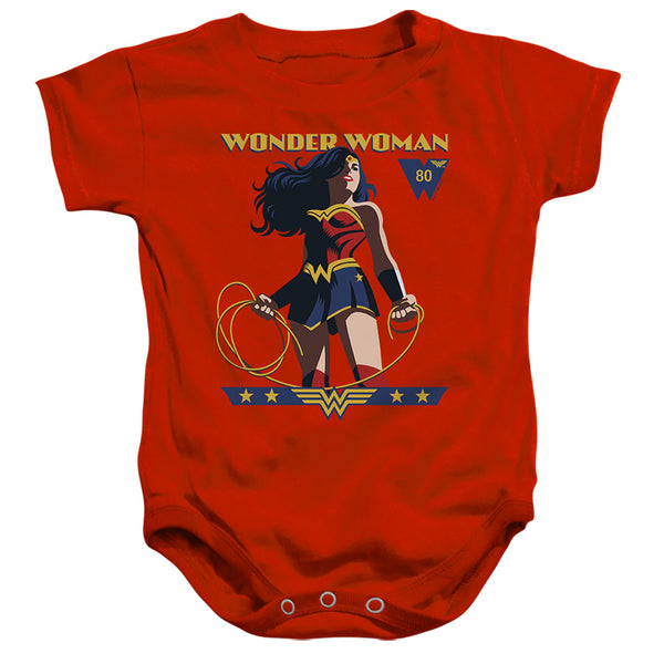 Wonder Woman - Ww 80Th Stance Infant Snapsuit
