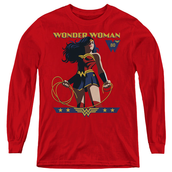 Wonder Woman - Ww 80Th Stance L - S Youth