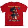 Wonder Woman - Ww 80Th Stance Youth Short Sleeve