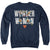Wonder Woman - Ww 80Th Illustrated Type Adult Crewneck Sweatshirt