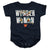 Wonder Woman - Ww 80Th Illustrated Type Infant Snapsuit