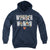 Wonder Woman - Ww 80Th Illustrated Type Youth Hooded Sweatshirt