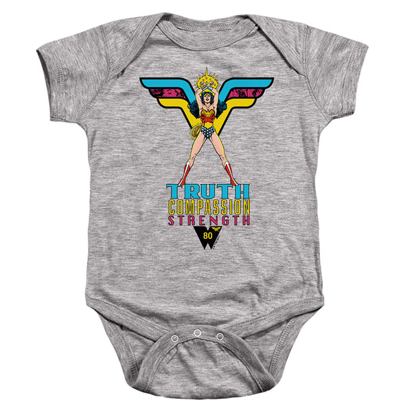 Wonder Woman - Truth, Compassion, Strength Infant Snapsuit