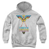Wonder Woman - Truth, Compassion, Strength Youth Hooded Sweatshirt