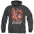 JLA - Flash Red & Gray Adult Heather Hoodie