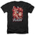 JLA - Flash Red & Gray Adult Regular Fit Heather Short Sleeve