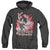 Jla - Wonder Woman Red And Gray Adult Heather Hoodie