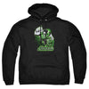 JLA - Green Lantern Green & Gray Adult Pullover Hoodie