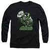 JLA - Green Lantern Green & Gray Adult Long Sleeve