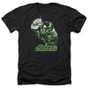 JLA - Green Lantern Green & Gray Adult Regular Fit Heather Short Sleeve