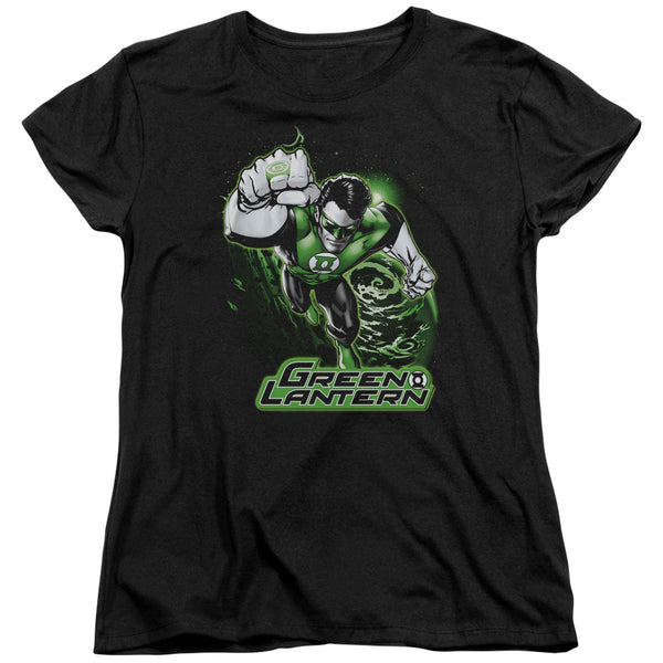 JLA - Green Lantern Green & Gray Women's Short Sleeve