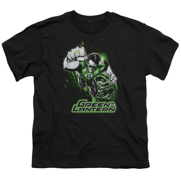JLA - Green Lantern Green & Gray Youth Short Sleeve
