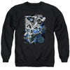 JLA - Galactic Attack Nebula Adult Crewneck Sweatshirt