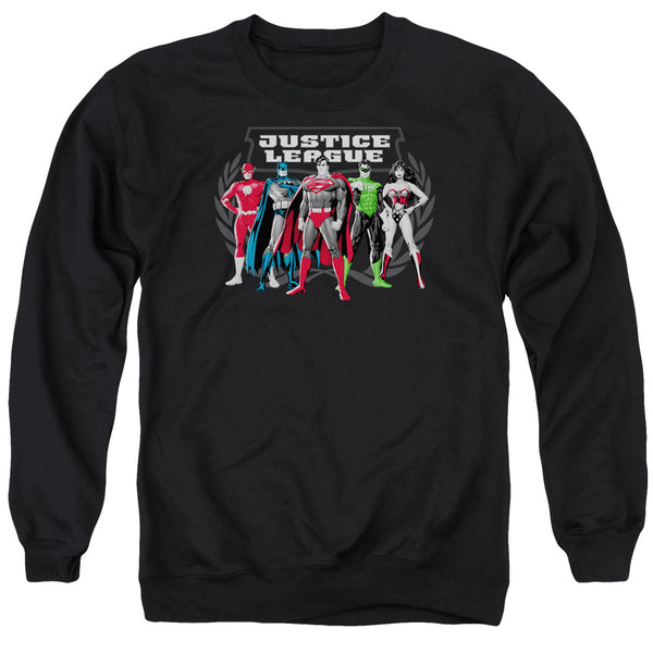 JLA - The Big Five Adult Crewneck Sweatshirt