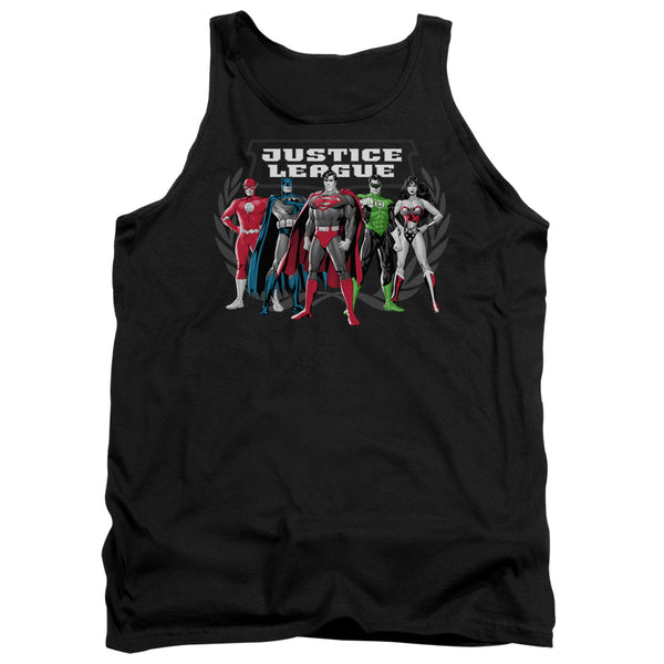 JLA - The Big Five Adult Tank Top