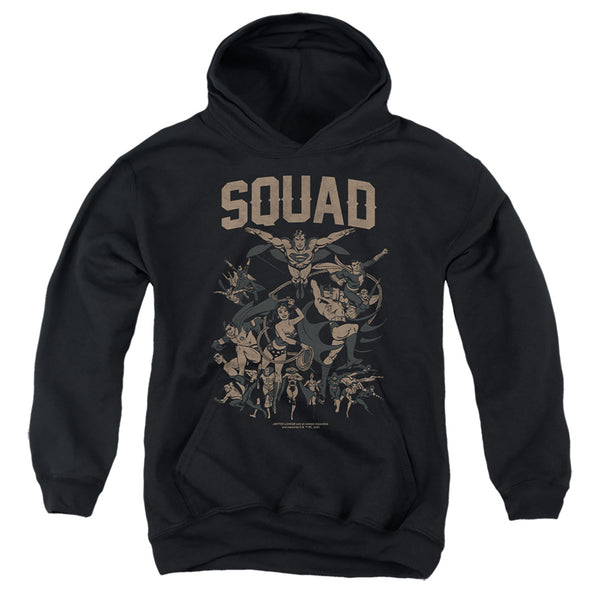 Justice League - Squad 1 Youth Hooded Sweatshirt