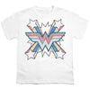 Wonder Woman - Burst 2 Youth Short Sleeve