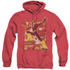 JLA - Flash Adult Heather Hoodie