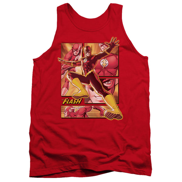 JLA - Flash Adult Tank Top