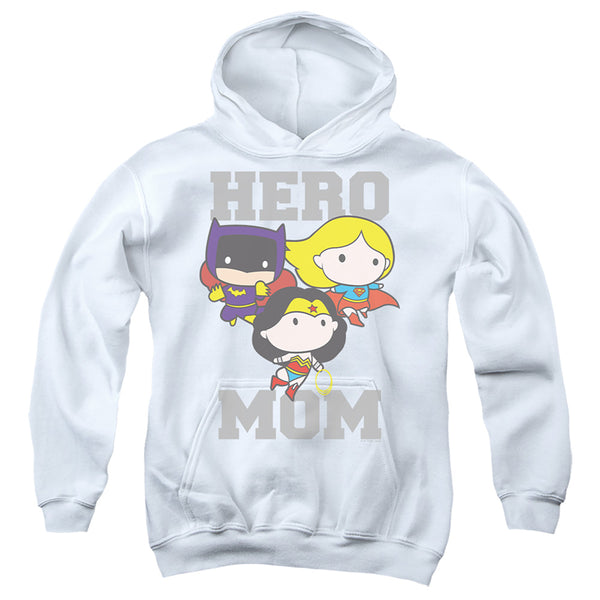 Justice League - Hero Mom Chibi Youth Hooded Sweatshirt