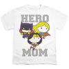Justice League - Hero Mom Chibi Youth Short Sleeve