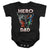 Justice League - Hero Dad Multi Infant Snapsuit
