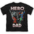 Justice League - Hero Dad Multi Youth Short Sleeve