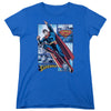 JLA - Superman Panels Women's Short Sleeve