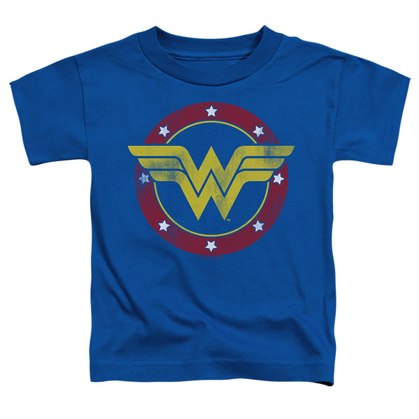 Justice League - Wonder Woman Circle Logo Toddler Short Sleeve