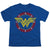Justice League - Wonder Woman Circle Logo Youth Short Sleeve